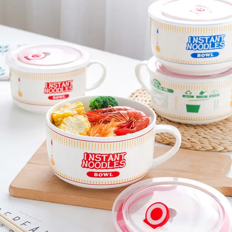 Dim Sum Basket - Creativity Lid Ceramics Instant Noodle Porridge