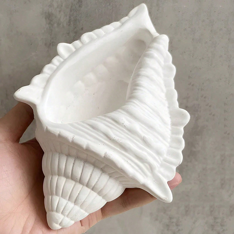 Potsticker Mold - DIY 3D Conch Shaped Silicone Candle