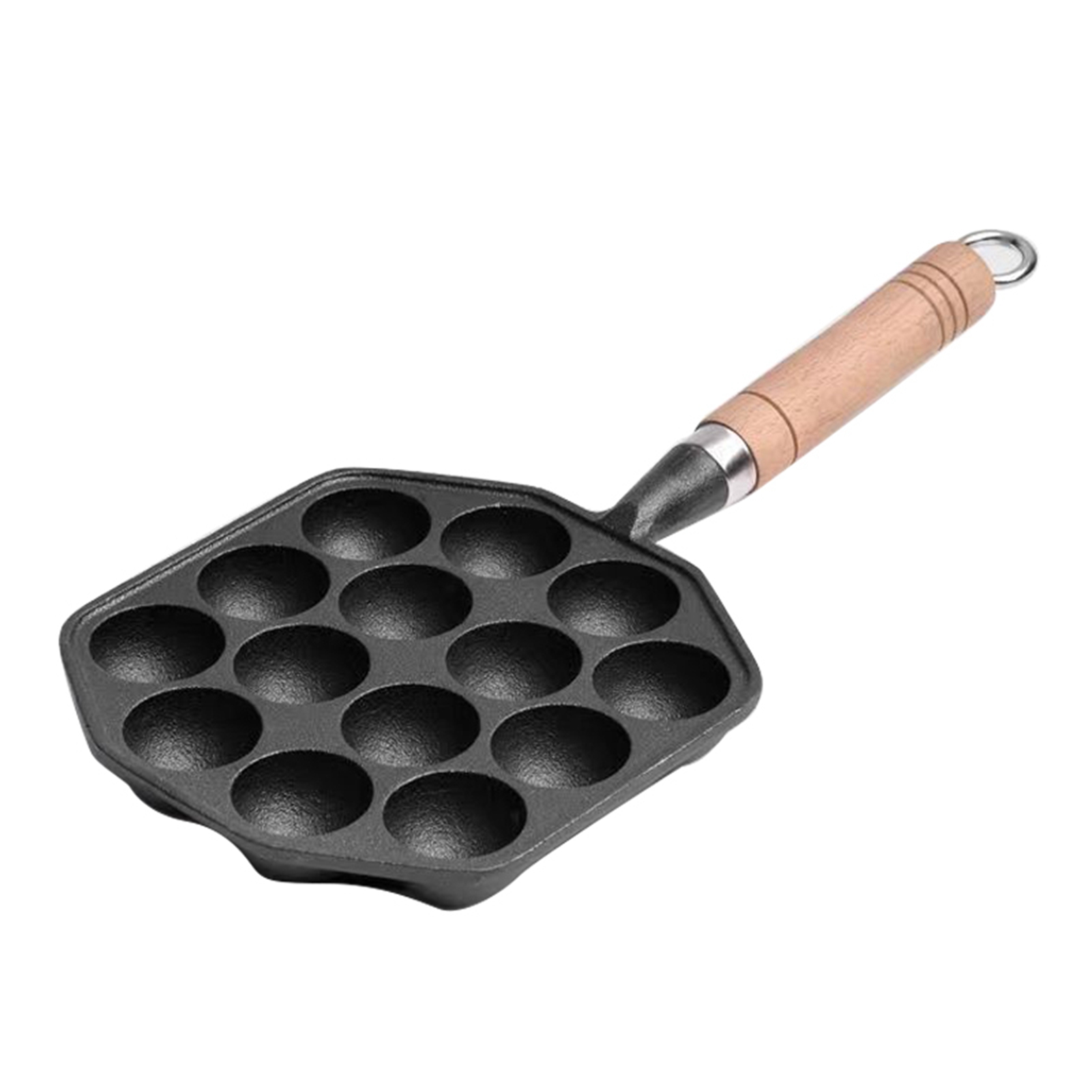14 Holes Takoyaki Pan Nonstick - đánh giá và giá Egg Waffle Pan