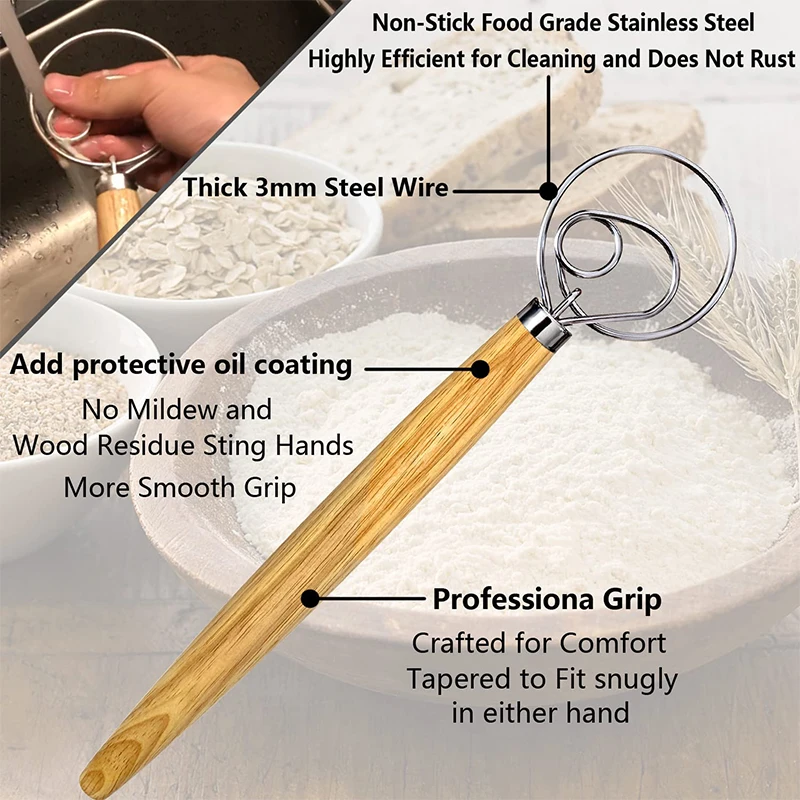Danish Egg Beater Baking Acces - đánh giá và giá Danish Pancake Pan