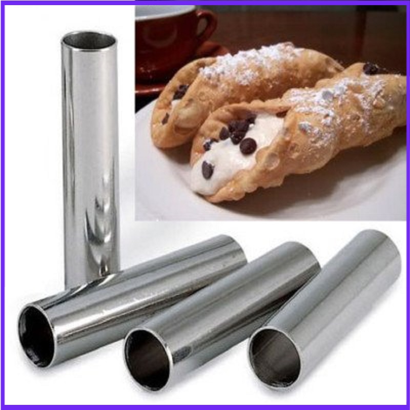 Alluminum Bánh Cannoli Dạng 4  - đánh giá và giá Danish Pancake Pan