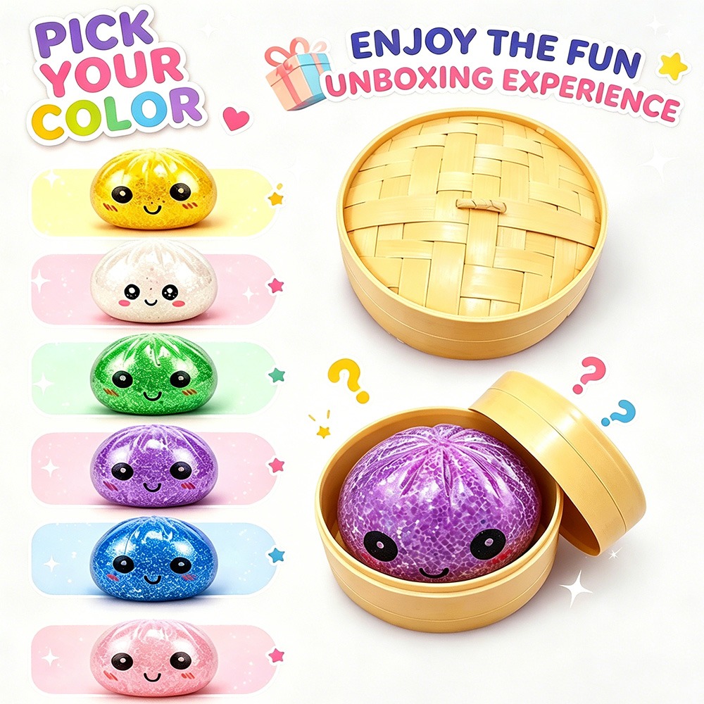 Mini New Glitter Steamed Bun S - đánh giá và giá Bao Steamer Bamboo