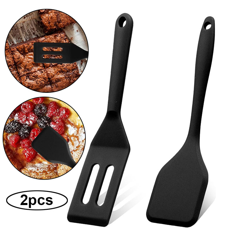 2pcs Mini Silicone Brownie Ser - đánh giá và giá Okonomiyaki Spatula