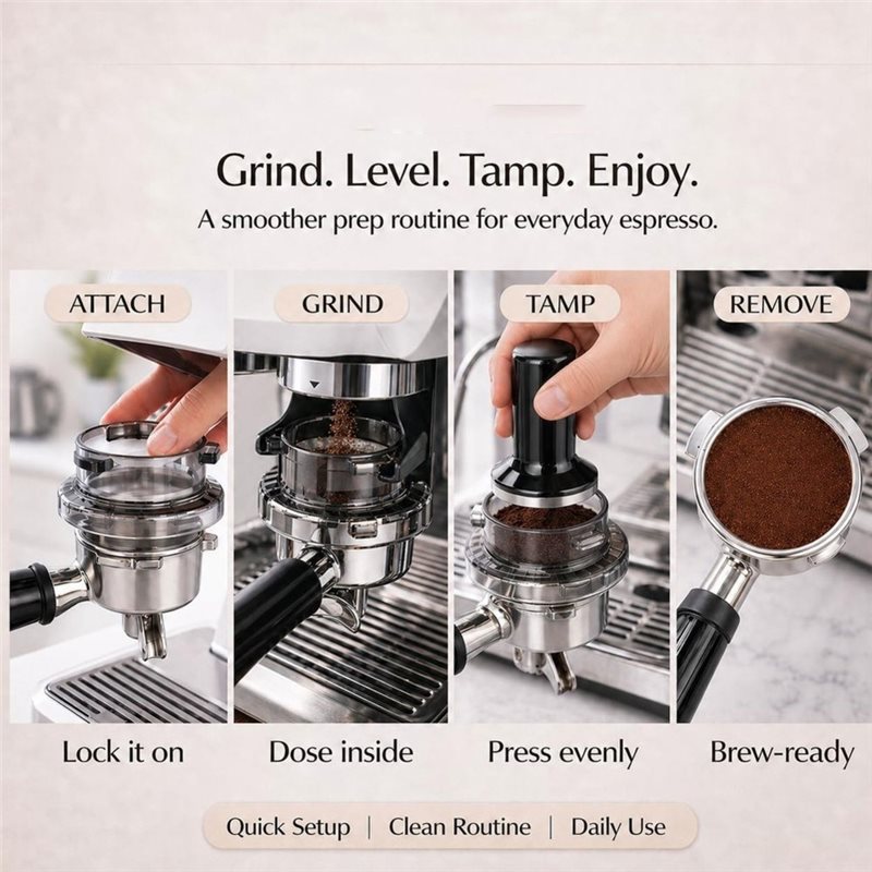 B15C Dosing Funnel 54Mm Twist- - đánh giá và giá Breville Espresso Barista Touch