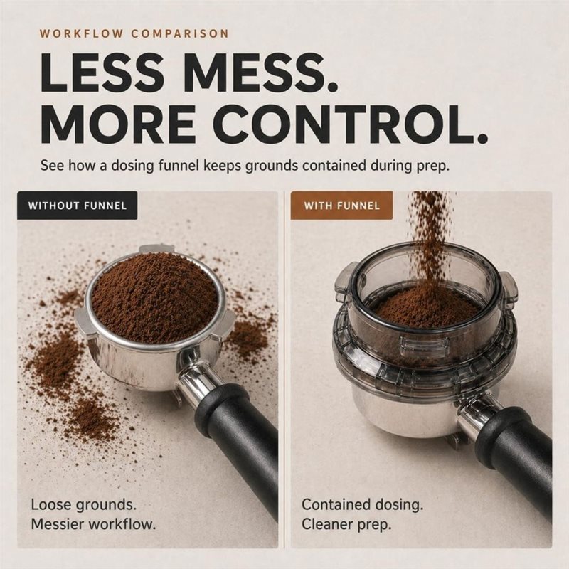 B15C Dosing Funnel 54Mm Twist- - đánh giá và giá Breville Espresso Barista Touch