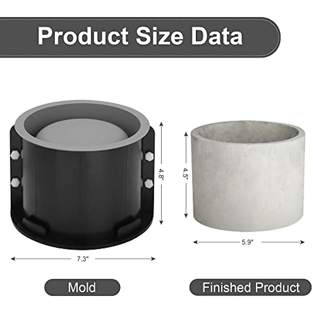Big Flowerpot Cement Mold, Rou - đánh giá và giá Potsticker Mold